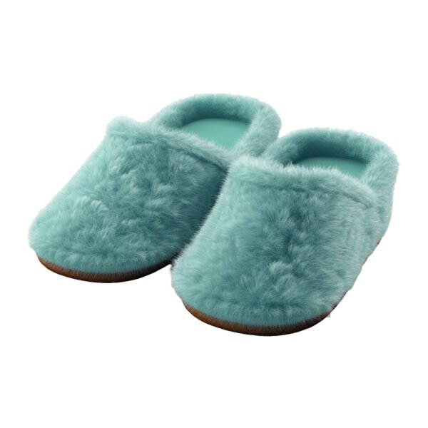 Blue Slippers